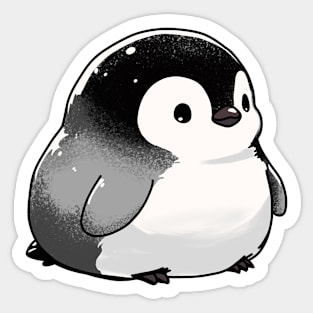 Chubby Penguin Sticker